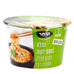 נודלס מנה חמה ירקות תומר 72 גרם