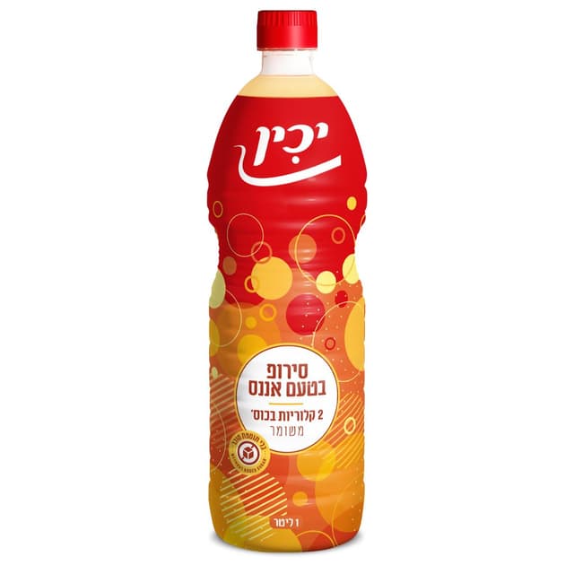 סירופ בטעם אננס 1ל' יכין