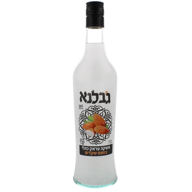 ערק ג`בלנא 16% טעם שקדים 700מ"ל