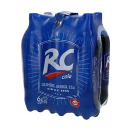 מארז משקה בטעם קולה שישייה * 1.5 ל' אר.סי