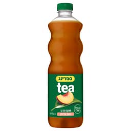 תה קר בטעם אפרסק 1.5 ל' ספרינג