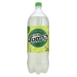 משקה מוגז בטעם לימון ליים 2 ל' קריסטל