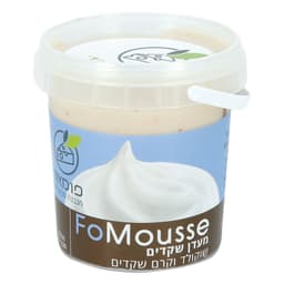 פומאז מעדן פו מוס שקדים שוקולד  120 גרם