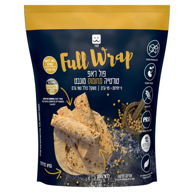 טורטייה מחומוס מונבט 180 גר