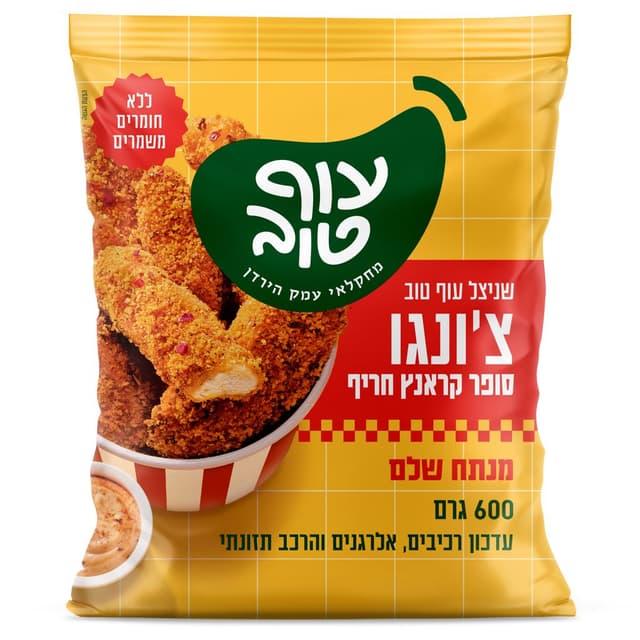 עוף טוב צונגו רצועות