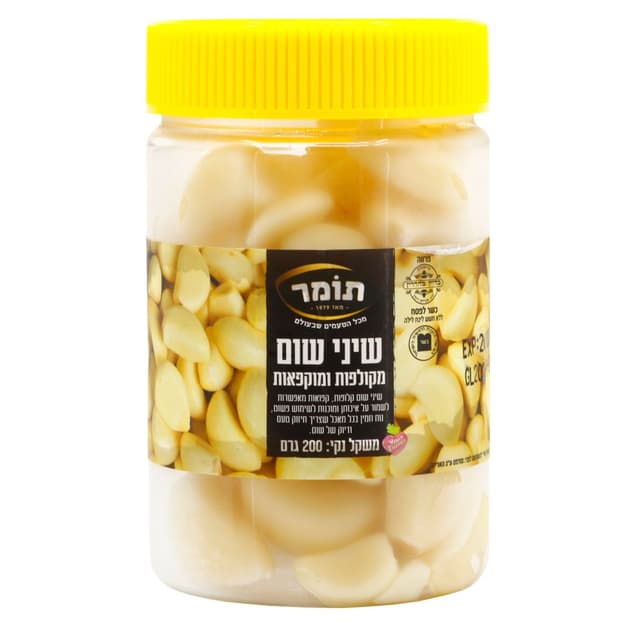שיני שום קפוא בקופסא 200 ג'  תומר