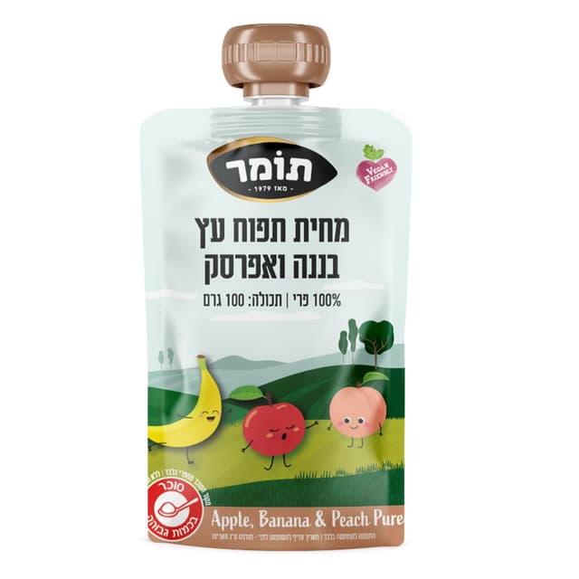 מחית תפו"ע,בננה ואפרסק