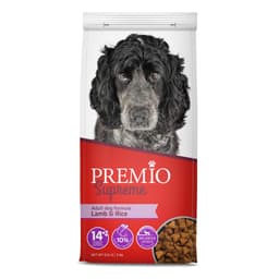 פרמיו סופרים עם כבש ואורז לכלב בוגר