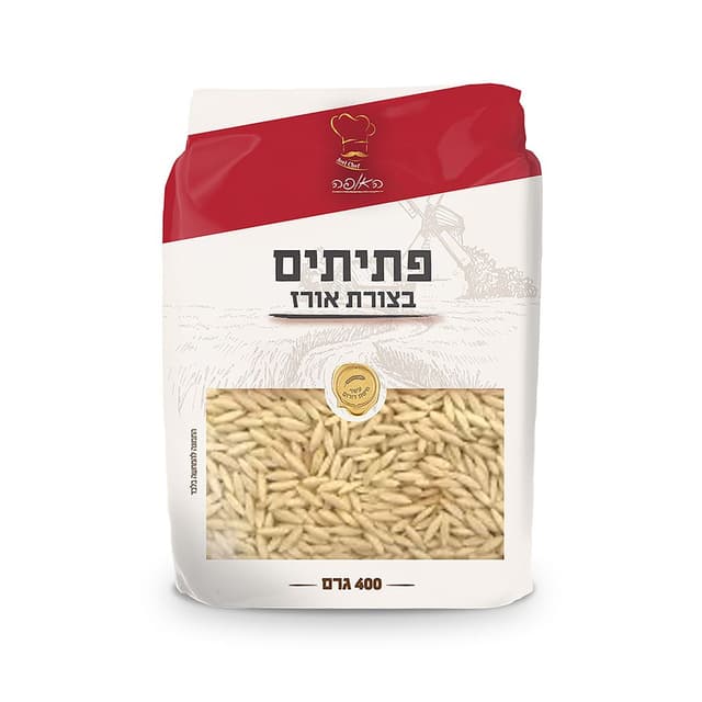 פתיתים בצורת אורז מחיטת דורום 400 ג' האופה