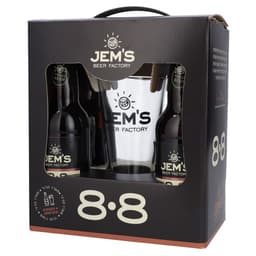 מארז גמס 4 בקבוקים+כוס