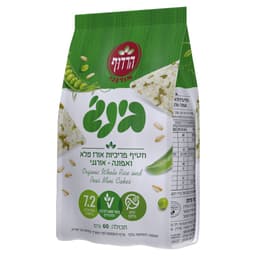 חטיף בינג אורז מלא ואפונה לל"ג אורגני 60
