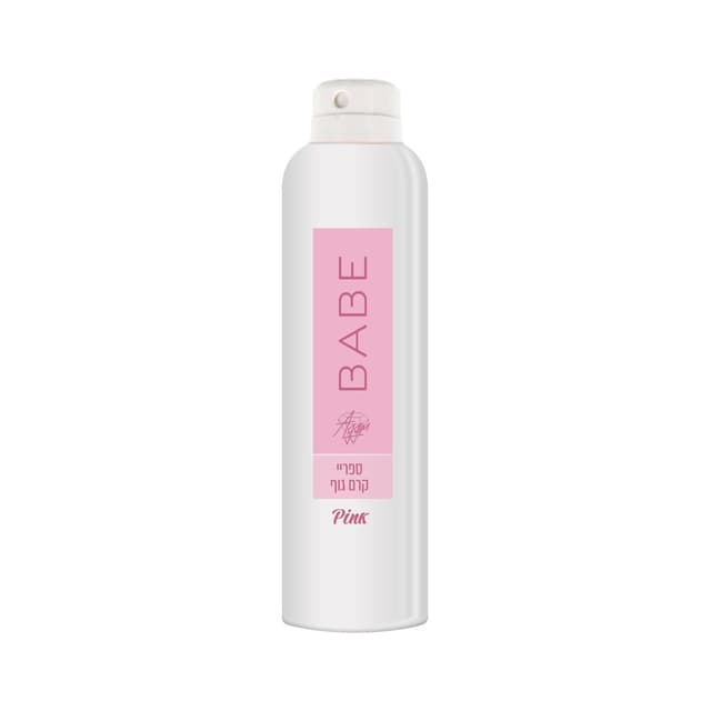 BABE - ספריי קרם גוף ורוד 150 מ"ל