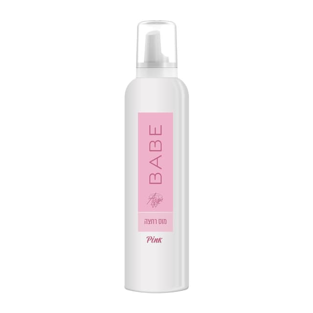 BABE - מוס רחצה ורוד 200 מ"ל