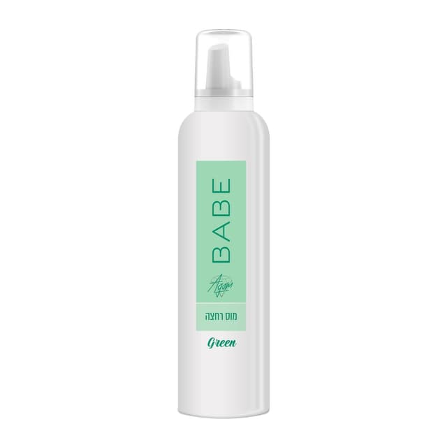 BABE - מוס רחצה ירוק 200 מ"ל