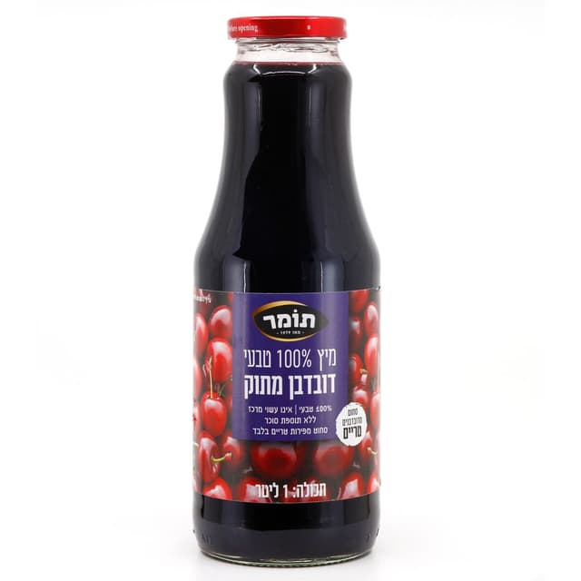 מיץ דובדבן מתוק טבעי 1 ליטר