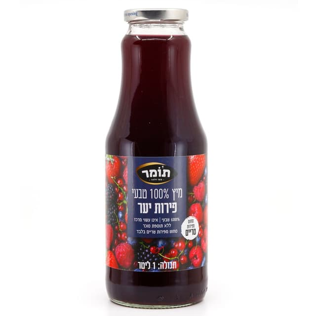 מיץ פירות יער טבעי 1 ליטר