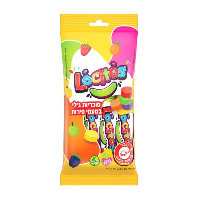לוקיטוס - ג'לי בטעמי פירות 192 גרם