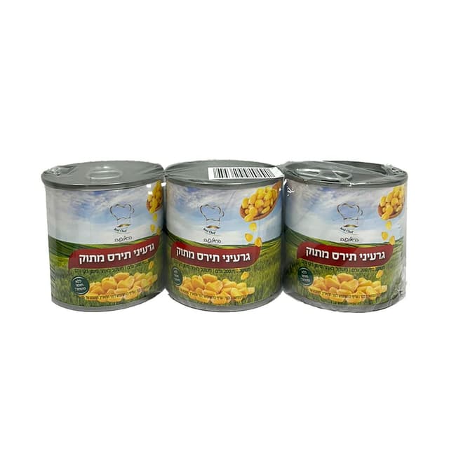 שלשות תירס גרעינים מ