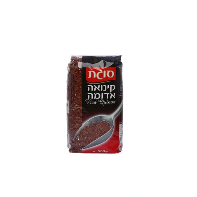 קינואה אדומה 500ג' סוגת
