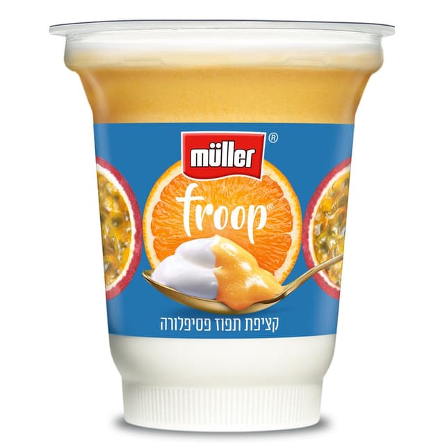 מולר פרופ קציפת תפוז פסיפלורה 150גר