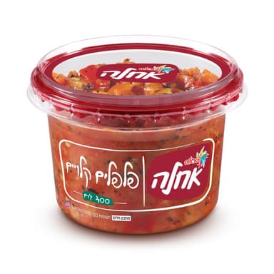 פלפלים קלויים 400 גר