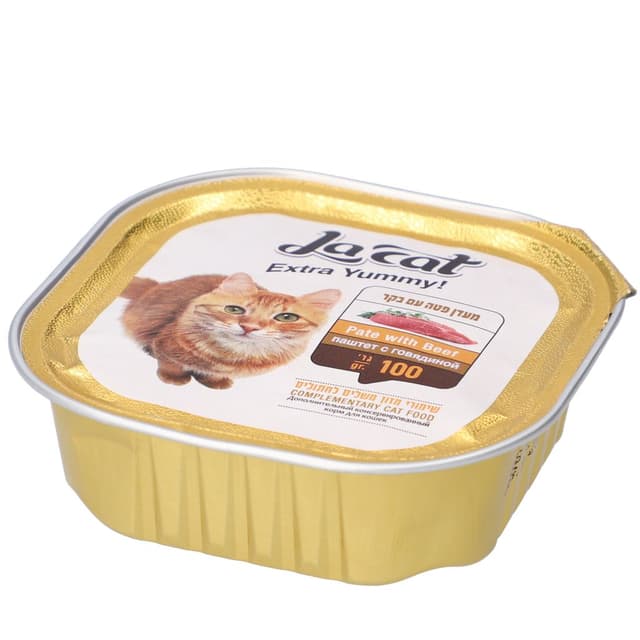 לה קט פטה בקר 100 גר