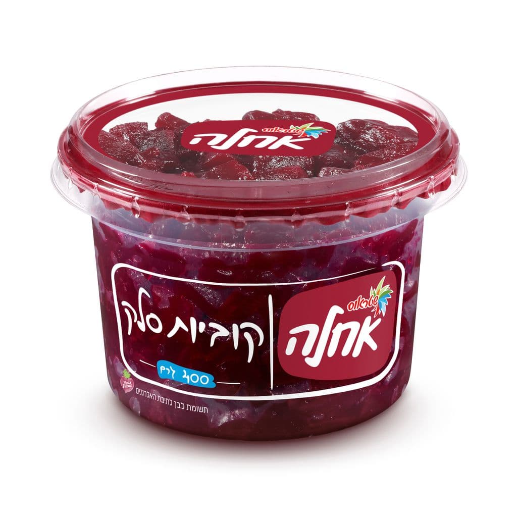 אחלה טעמי השוק קוביות סלק 400 גר