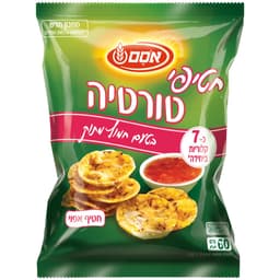 אוסם - חטיפי טורטיה תירס חמוץ מתוק 60 גרם