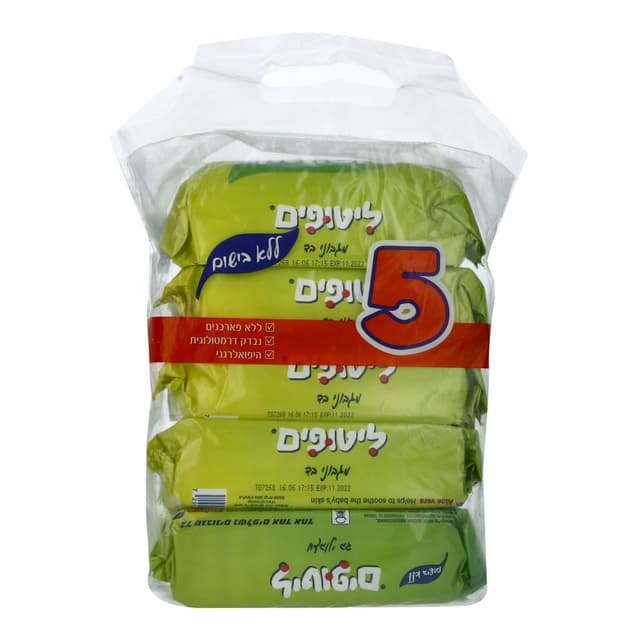 מגבונים ליטופים מארז