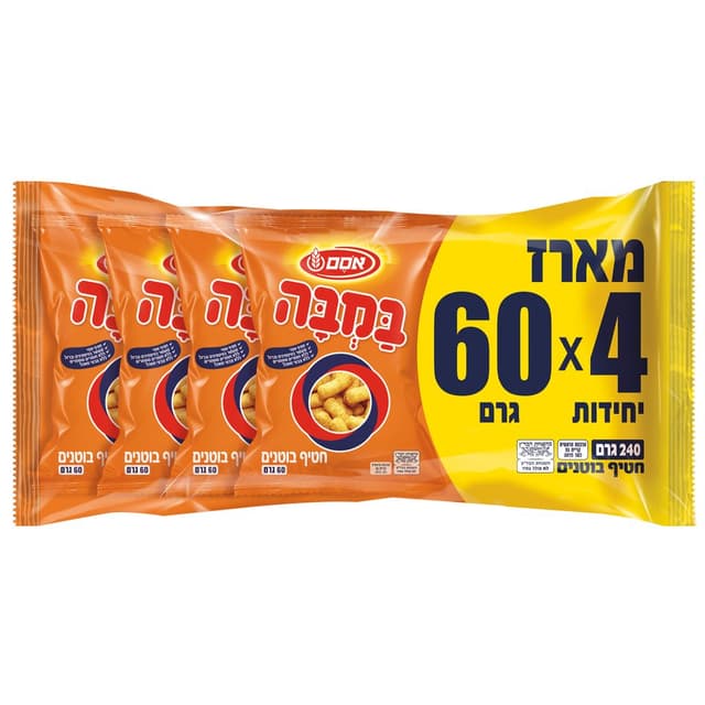 אוסם - במבה 60 גרם רביעייה
