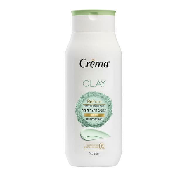 קרמה תחליב רחצה חימר תה ירוק 500 מ"ל