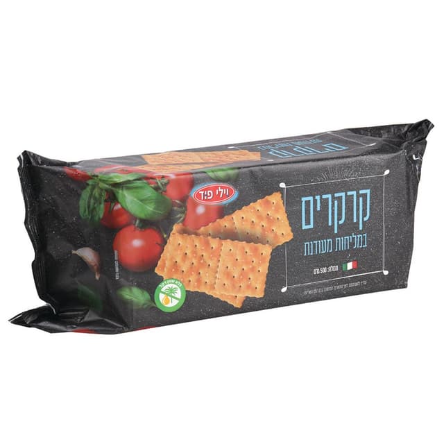 קרקרים 500גרם - מליח