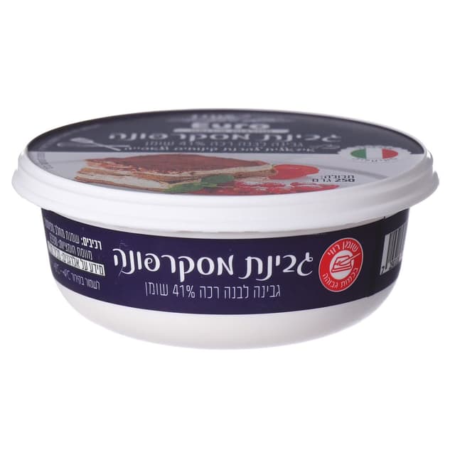 גבינת מסקרפונה 250 ג