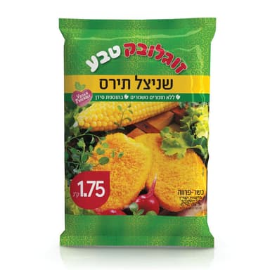 שניצל תירס 1.75קג בד