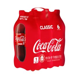 שישית  קוקה קולה 1 ליטר