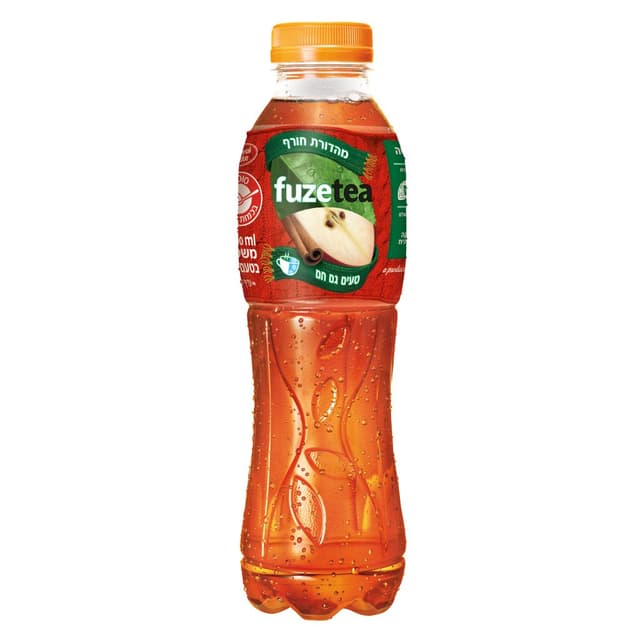 פיוז טי בטעם תפוח קינמון 500 מ"ל