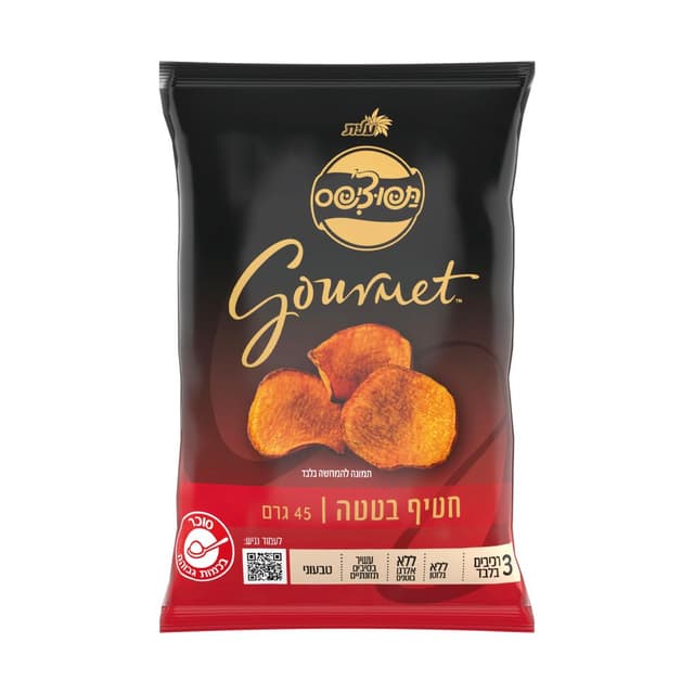 חטיף  תפוצ יפס  גורמה  בטטה