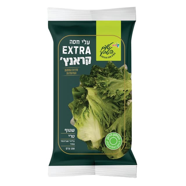 עלי חסה קראנצ' שטופים