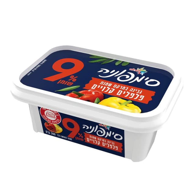 סימפוניה 200 גר פלפלים קלויים 9%