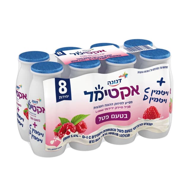 שמנית אקטימל תות בננה