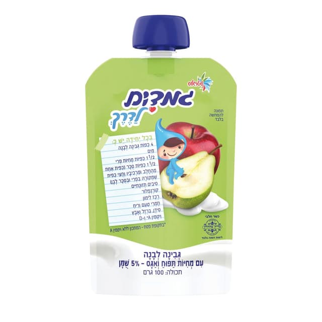 גמדים סקוויז תפוח+אגס100