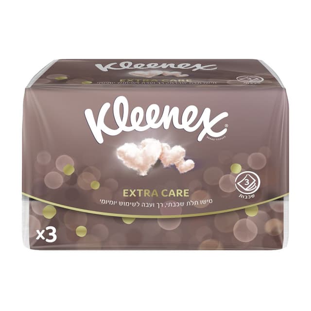 קלינקס טישו אוריגינל שלוש שכבות שלישייה