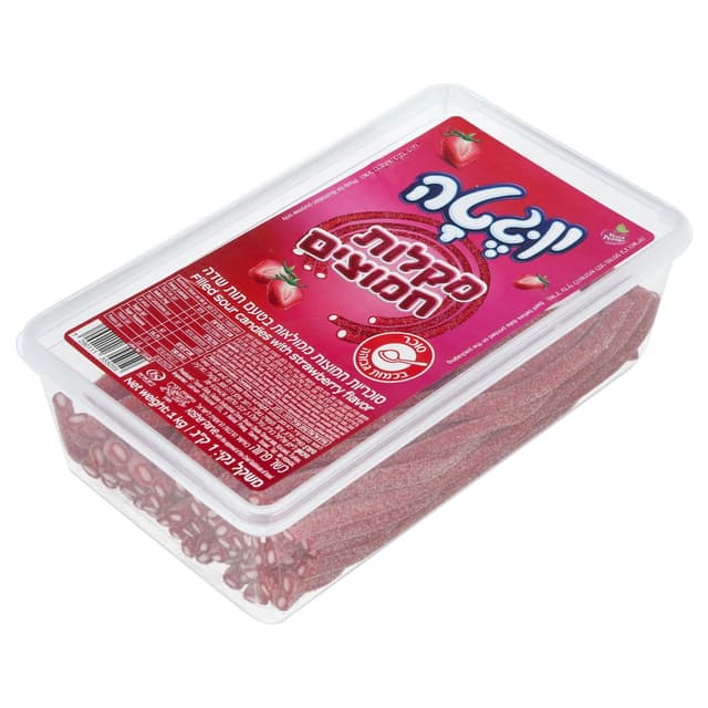 ממתק חמוץ טעם תות 1ק