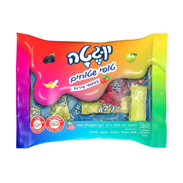 יוגטה טופי טעם פירות