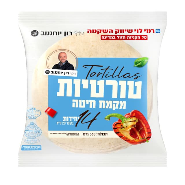 טורטיה חיטה 560 גר