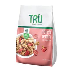 גרנולה תותים ללא תוספת סוכר 300 גרם