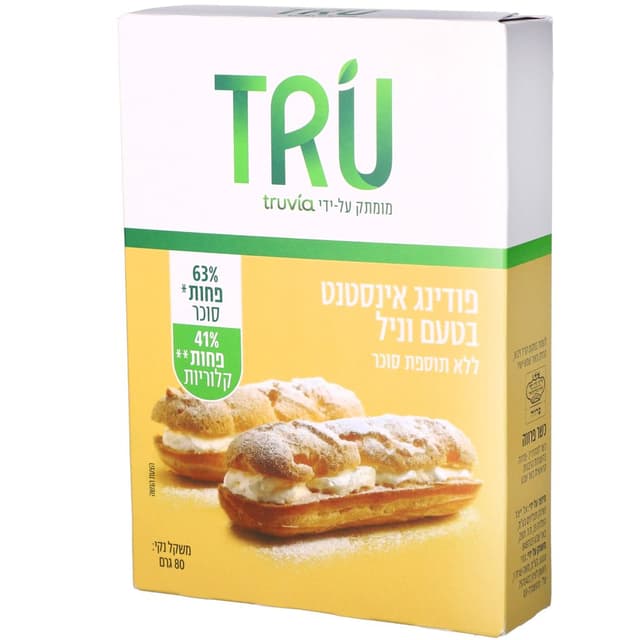 פודינג אינסטנט וניל ללתס טרו 80 גר