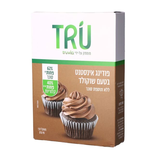 פודינג אינסטנט שוקולד ללתס טרו 95 גר