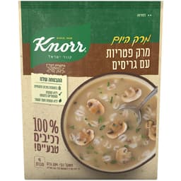 קנור מרק עשיר פטריות