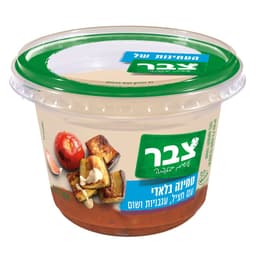 טחינה בלאדי חציל עגבניות שום צבר 350